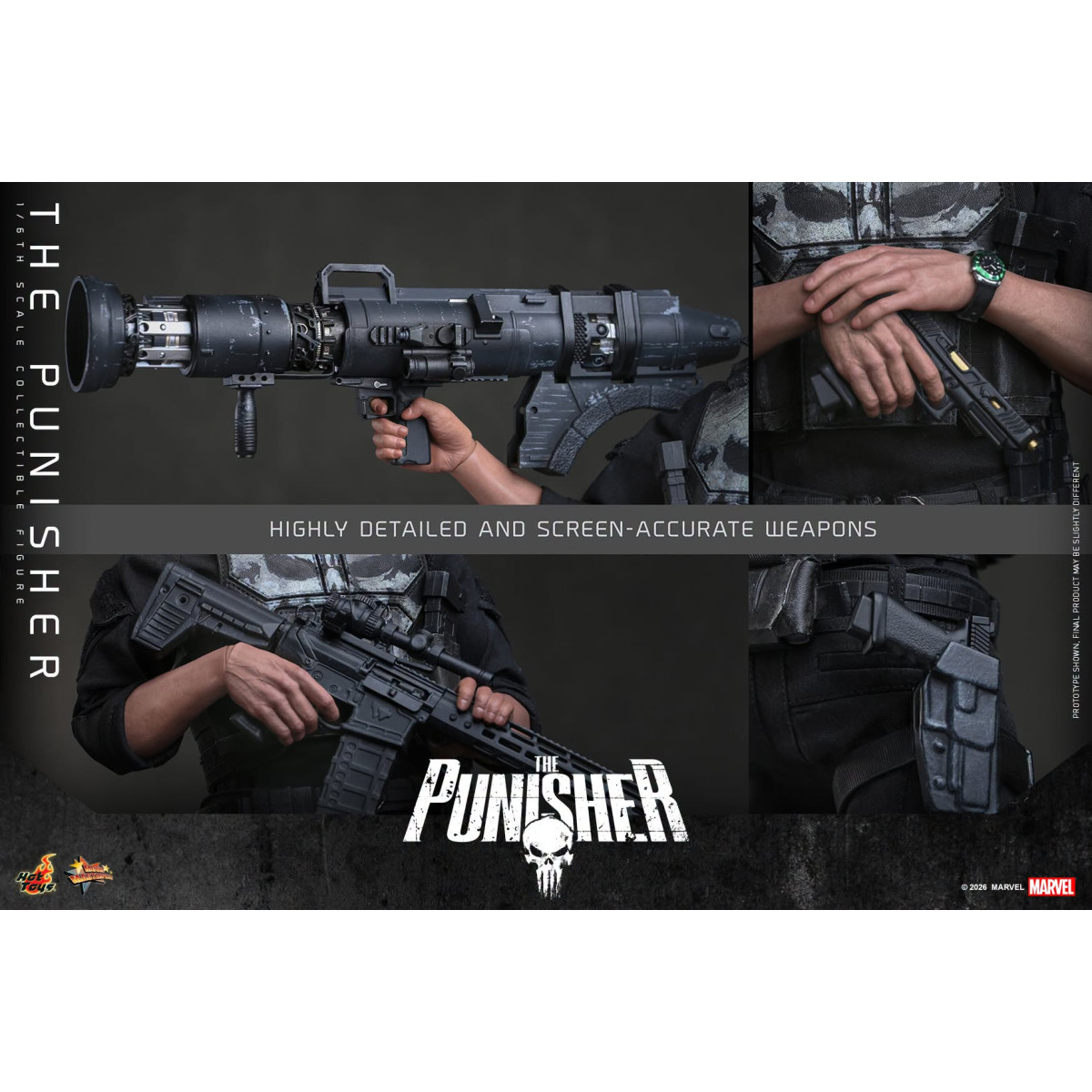Hot Toys - El « The Punisher » a escala 1/6 - Marvel's The The Punisher