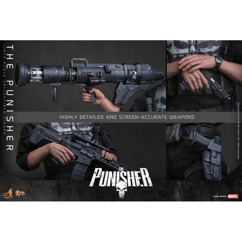 Hot Toys - El « The Punisher » a escala 1/6 - Marvel's The The Punisher