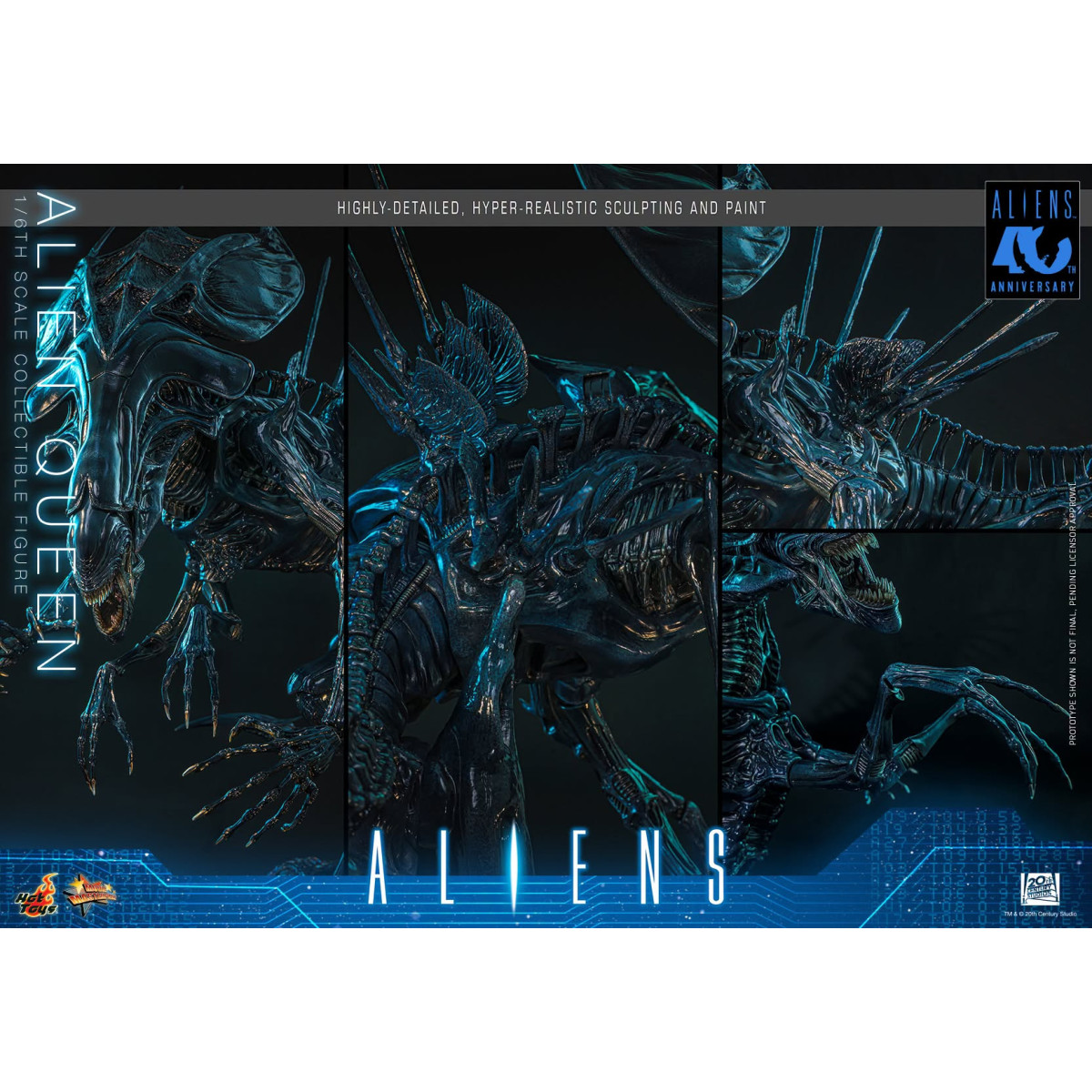 Hot Toys - 40.º aniversario de «Aliens» - REINA ALIEN  1/6