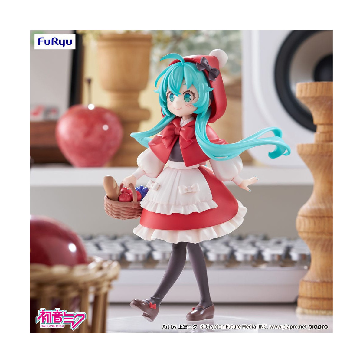 Furyu - Hatsune Miku, versión «Caperucita Roja» - Desktop Fairy