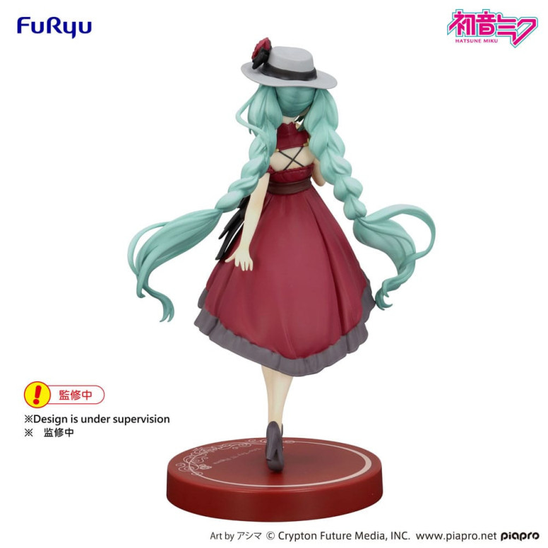 Furyu Trio-Try-iT - Vestido de paseo de Hatsune Miku, versión en rojo - Hatsune Miku