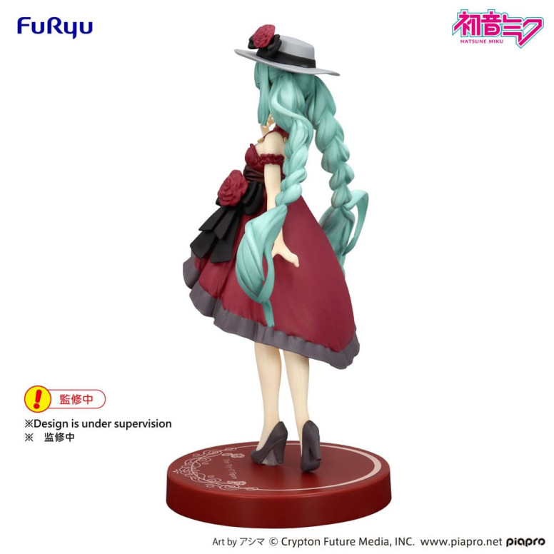 Furyu Trio-Try-iT - Vestido de paseo de Hatsune Miku, versión en rojo - Hatsune Miku
