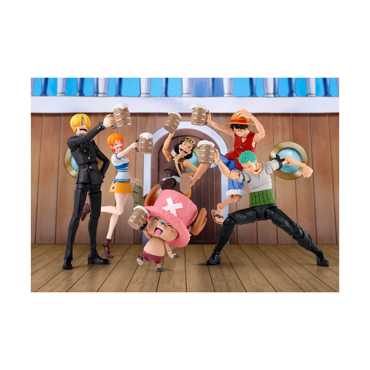 Tamashii Nations One Piece - SET DE FIESTA - THE STRAW HAT CREW - SHF SHFiguarts