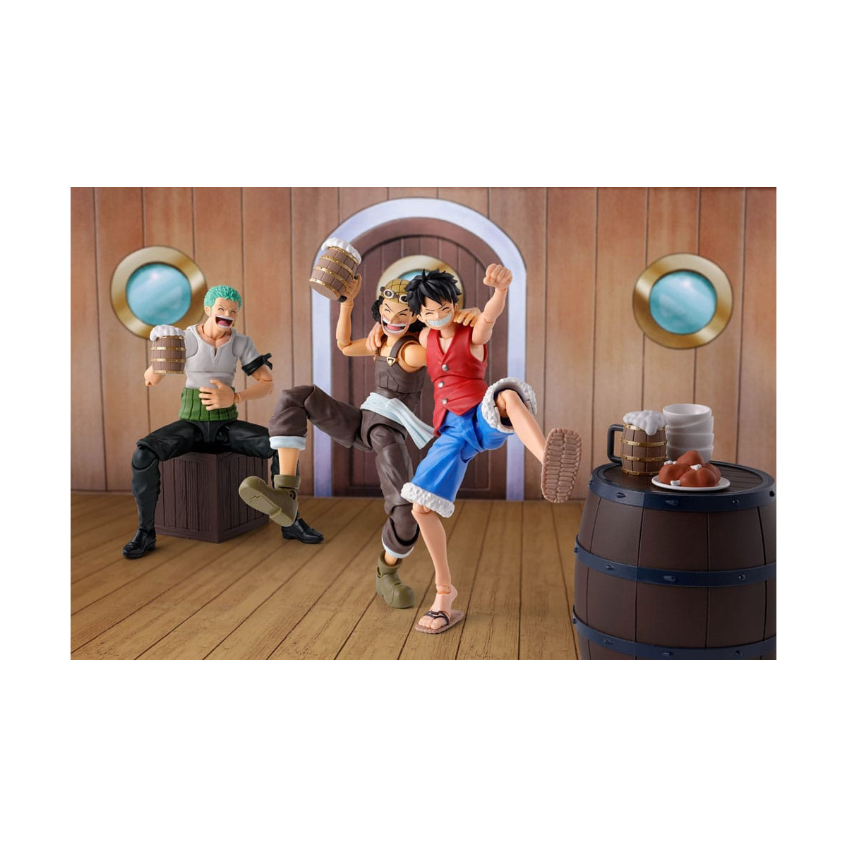 Tamashii Nations One Piece - SET DE FIESTA - THE STRAW HAT CREW - SHF SHFiguarts