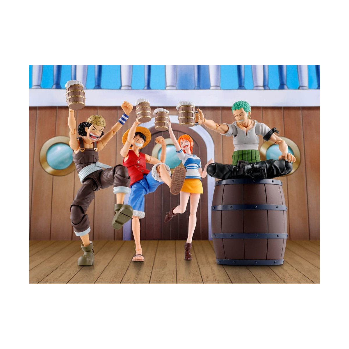 Tamashii Nations One Piece - SET DE FIESTA - THE STRAW HAT CREW - SHF SHFiguarts