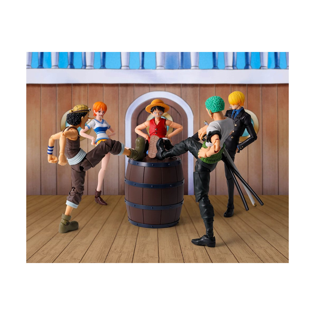 Tamashii Nations One Piece - SET DE FIESTA - THE STRAW HAT CREW - SHF SHFiguarts