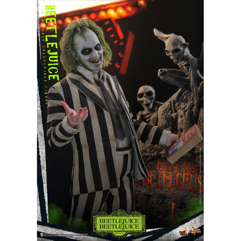 Hot Toys - Beetlejuice MMS 1/6 - Beetlejuice Beetlejuice Figurita