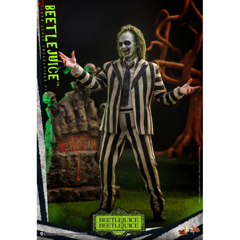 Hot Toys - Beetlejuice MMS 1/6 - Beetlejuice Beetlejuice Figurita