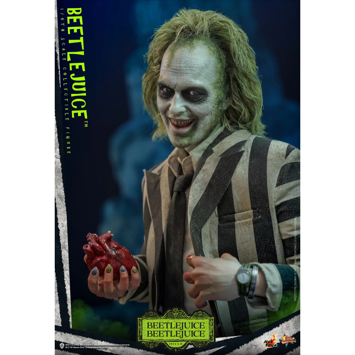 Hot Toys - Beetlejuice MMS 1/6 - Beetlejuice Beetlejuice Figurita
