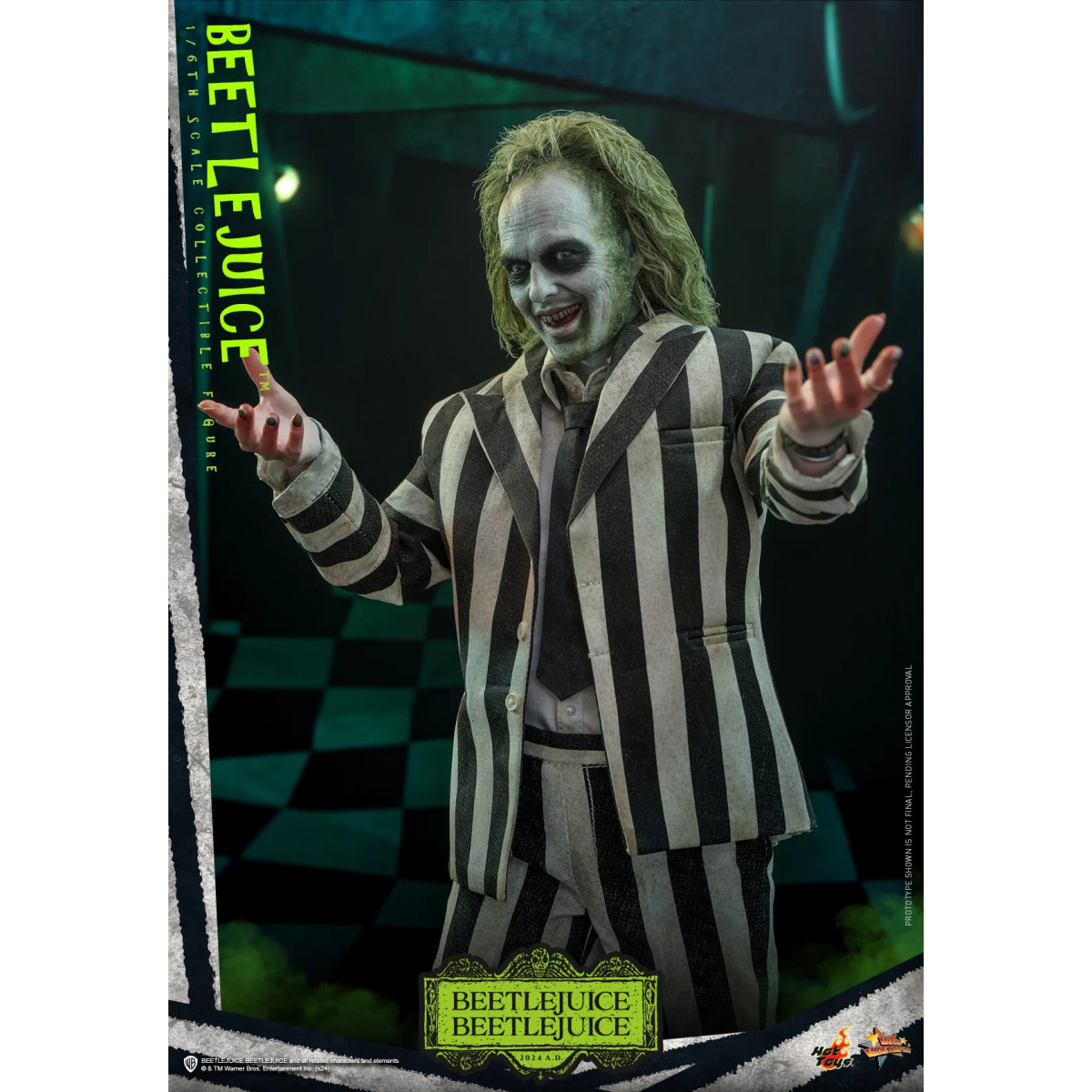 Hot Toys - Beetlejuice MMS 1/6 - Beetlejuice Beetlejuice Figurita