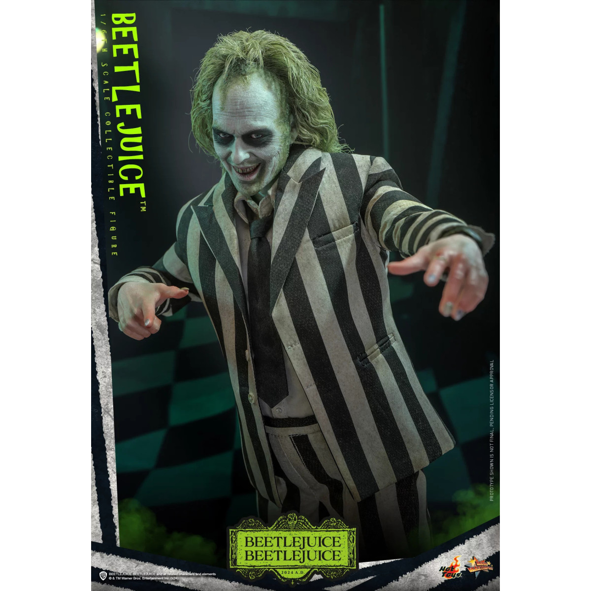 Hot Toys - Beetlejuice MMS 1/6 - Beetlejuice Beetlejuice Figurita