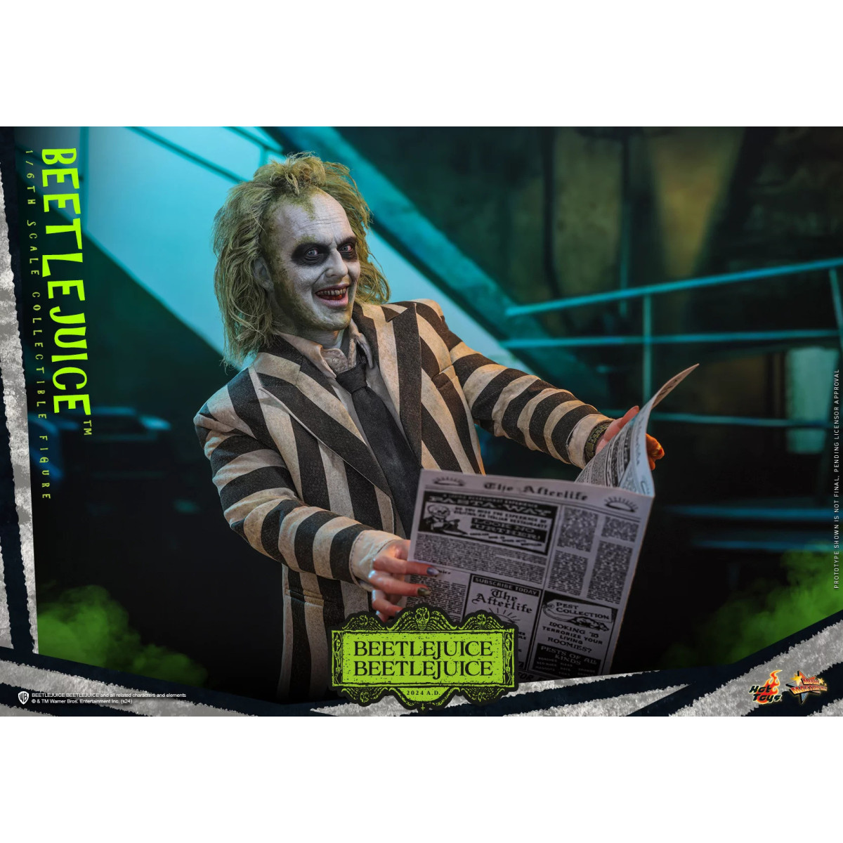 Hot Toys - Beetlejuice MMS 1/6 - Beetlejuice Beetlejuice Figurita