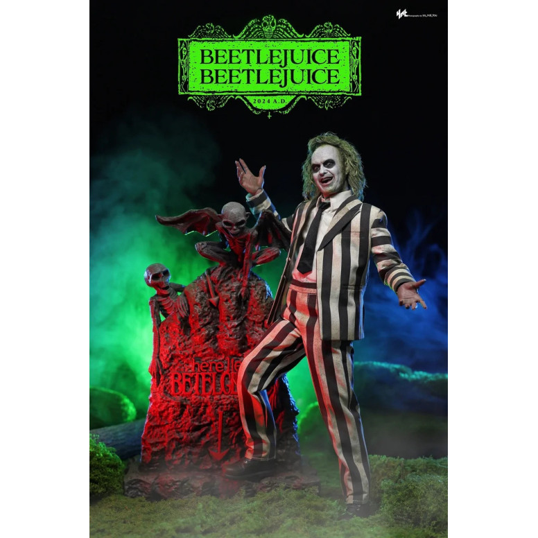 Hot Toys - Beetlejuice MMS 1/6 - Beetlejuice Beetlejuice Figurita