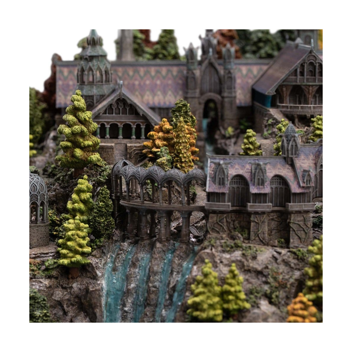 Weta - Rivendell Edición Limitada Environment - El Señor de los Anillos - LOTR Fondcombe