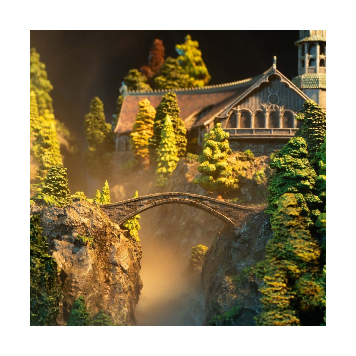 Weta - Rivendell Edición Limitada Environment - El Señor de los Anillos - LOTR Fondcombe