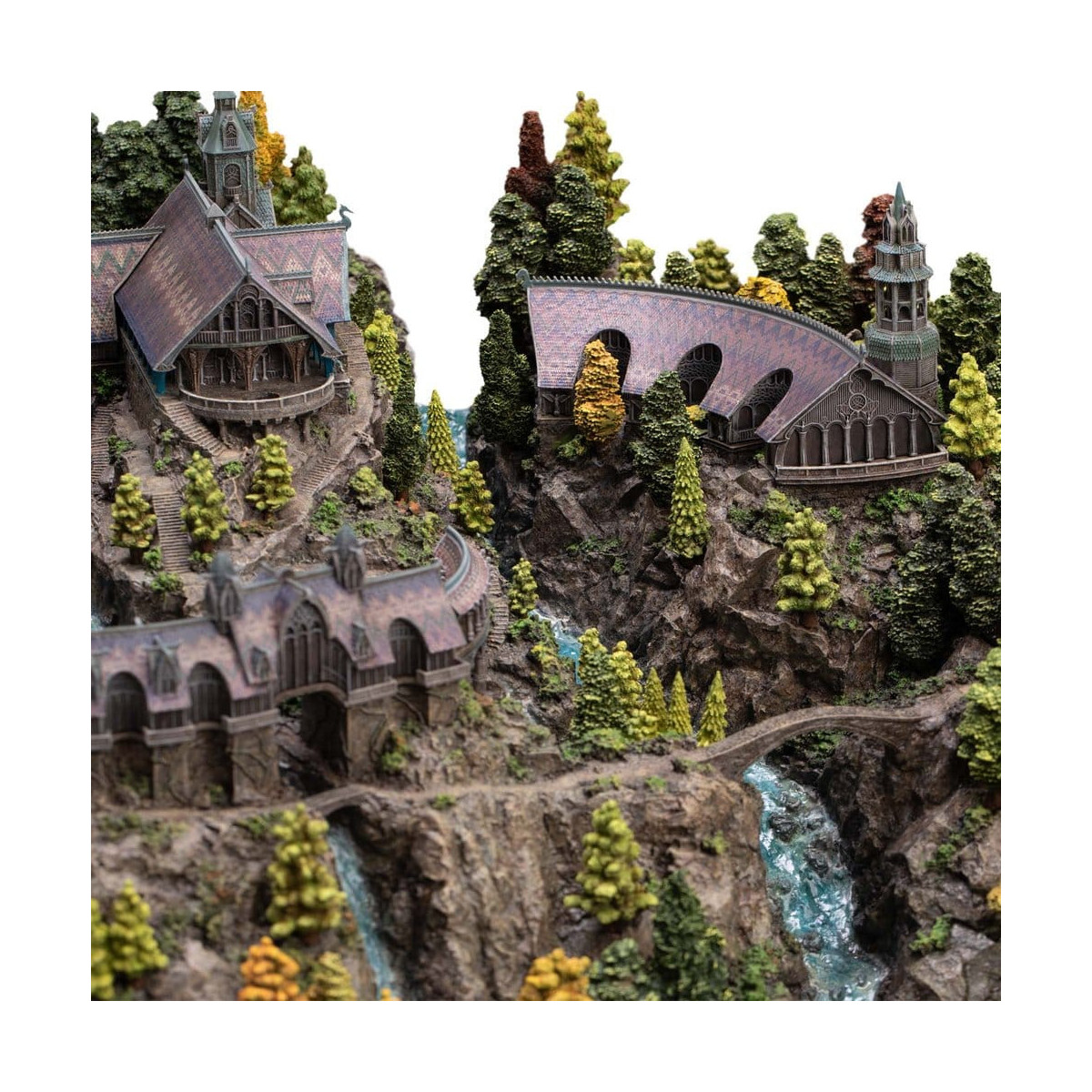 Weta - Rivendell Edición Limitada Environment - El Señor de los Anillos - LOTR Fondcombe