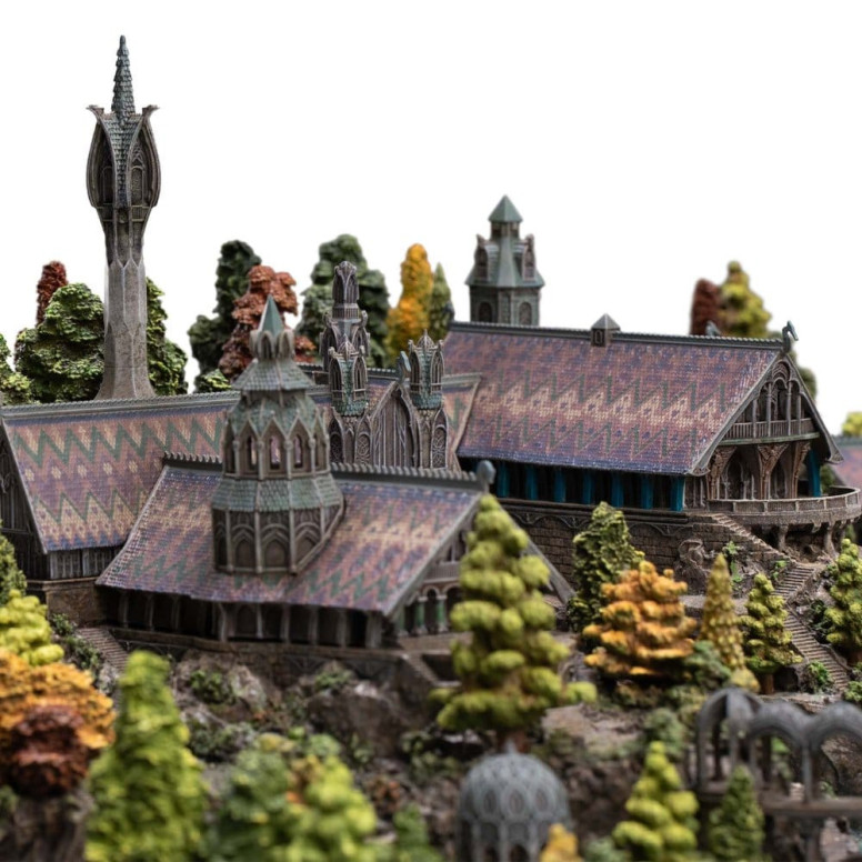 Weta - Rivendell Edición Limitada Environment - El Señor de los Anillos - LOTR Fondcombe