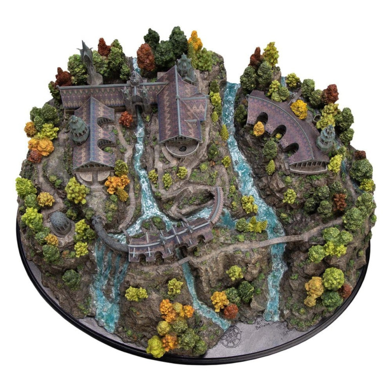 Weta - Rivendell Edición Limitada Environment - El Señor de los Anillos - LOTR Fondcombe
