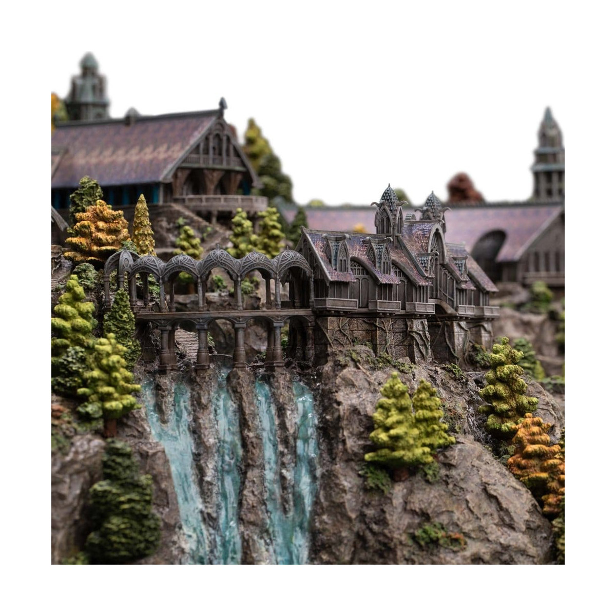 Weta - Rivendell Edición Limitada Environment - El Señor de los Anillos - LOTR Fondcombe