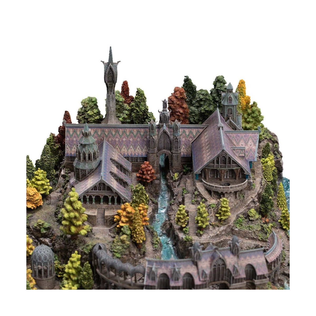Weta - Rivendell Edición Limitada Environment - El Señor de los Anillos - LOTR Fondcombe