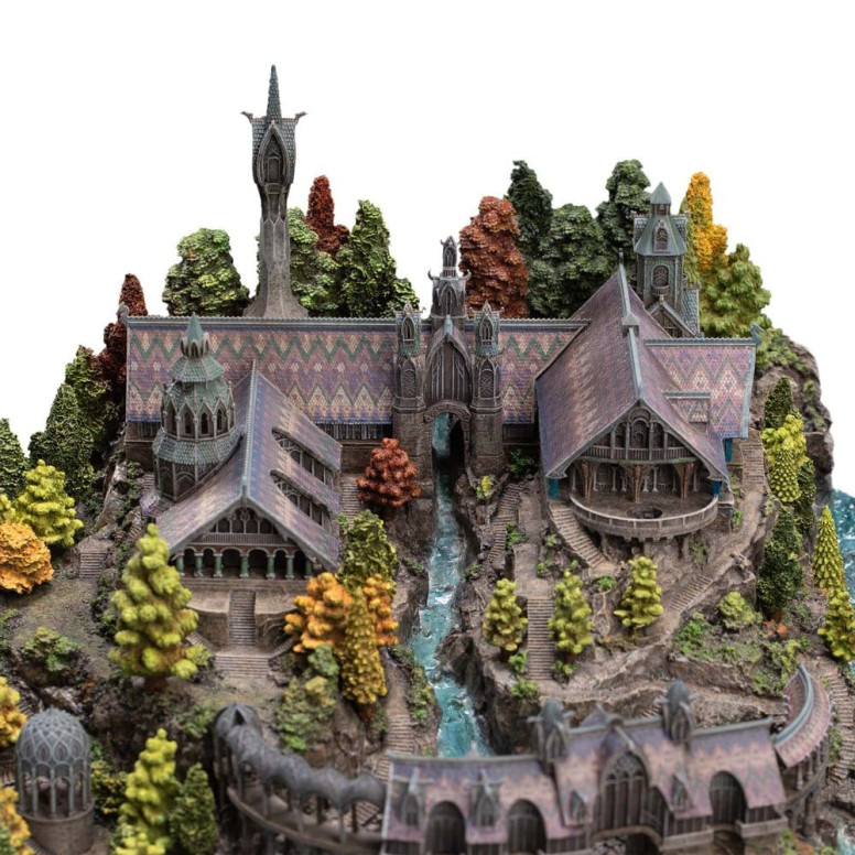 Weta - Rivendell Edición Limitada Environment - El Señor de los Anillos - LOTR Fondcombe