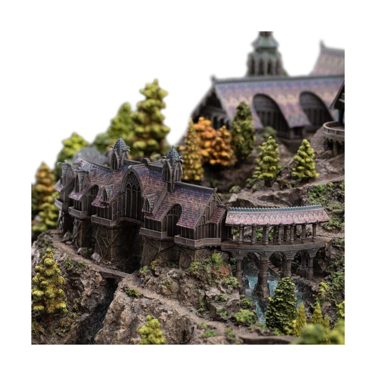 Weta - Rivendell Edición Limitada Environment - El Señor de los Anillos - LOTR Fondcombe