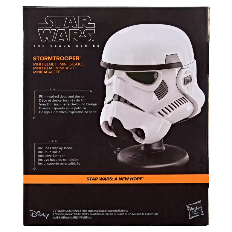 Hasbro Casco electrónico de Stormtrooper Imperial de Star Wars - Figura de «Rogue One»
