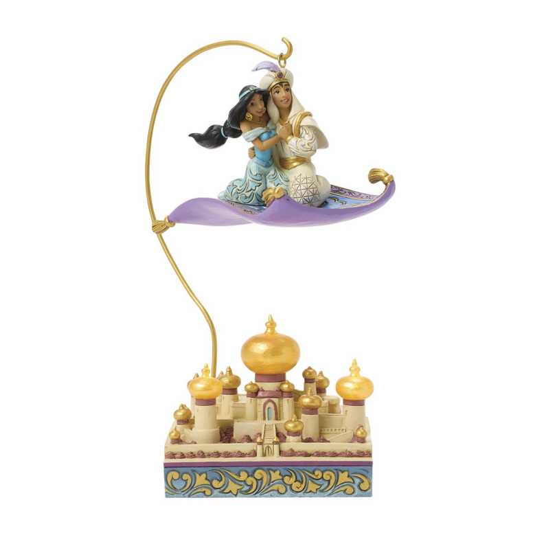 Enesco Disney - « » y «JASMIN FLYING OVER AGRABAH» - Colección «Tradition» de Jim Shore Aladdin