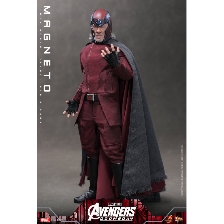 Hot Toys - Magneto MMS, escala 1/6 - Avengers: Doomsday