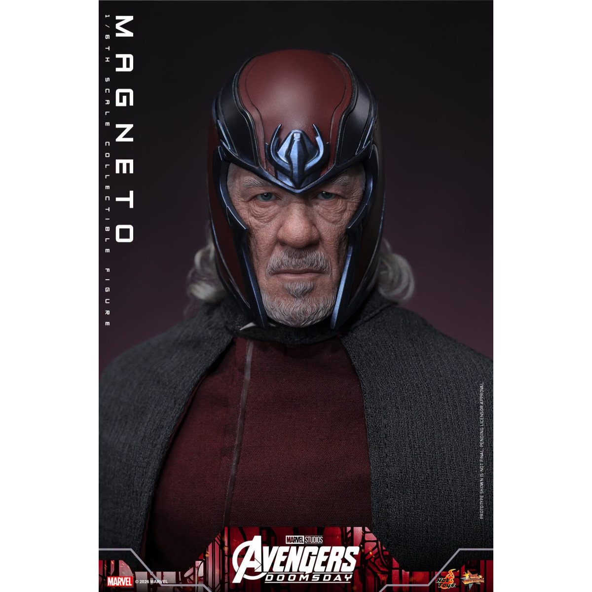 Hot Toys - Magneto MMS, escala 1/6 - Avengers: Doomsday