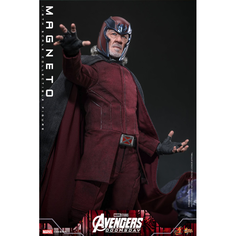 Hot Toys - Magneto MMS, escala 1/6 - Avengers: Doomsday