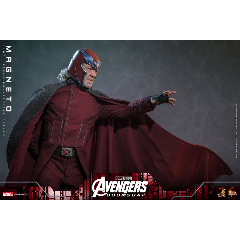 Hot Toys - Magneto MMS, escala 1/6 - Avengers: Doomsday