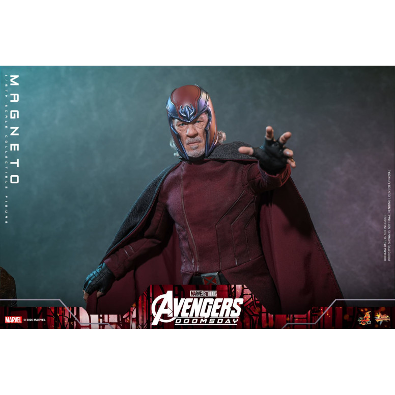 Hot Toys - Magneto MMS, escala 1/6 - Avengers: Doomsday