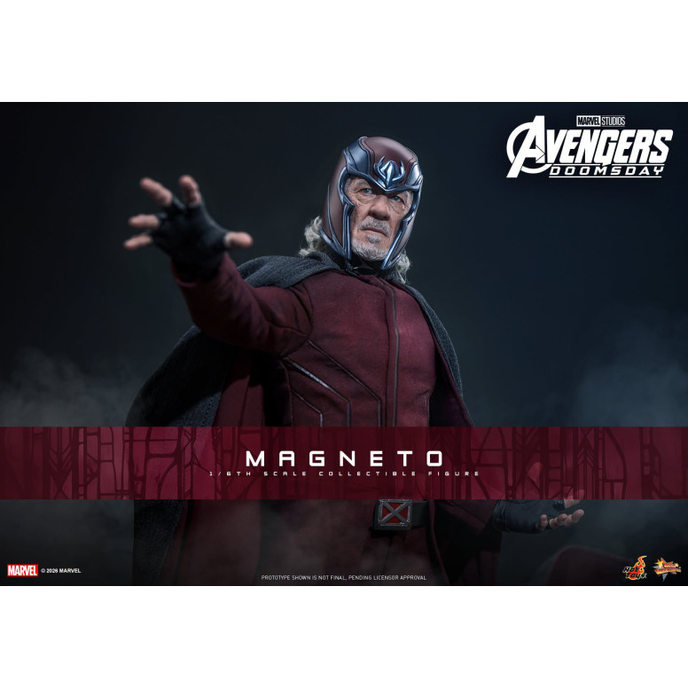 Hot Toys - Magneto MMS, escala 1/6 - Avengers: Doomsday