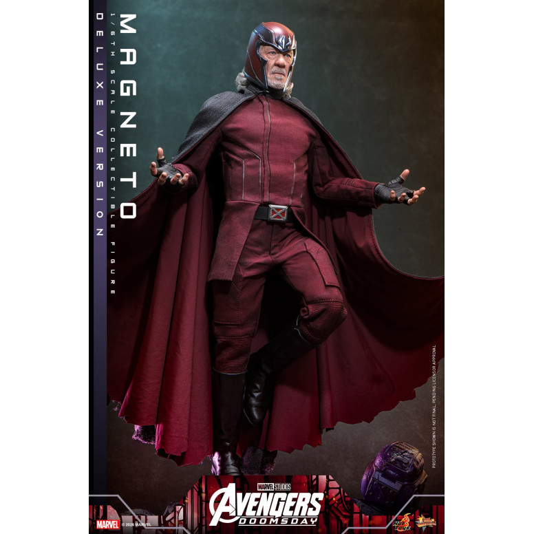 Hot Toys - Magneto Deluxe version MMS , escala 1/6 - Avengers: Doomsday