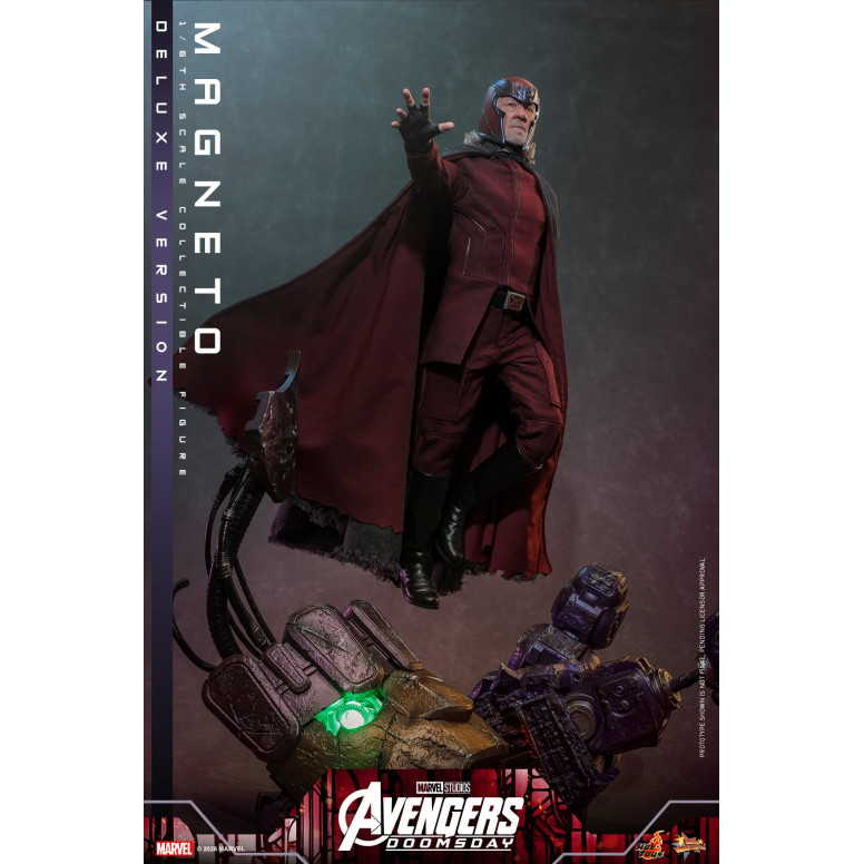 Hot Toys - Magneto Deluxe version MMS , escala 1/6 - Avengers: Doomsday