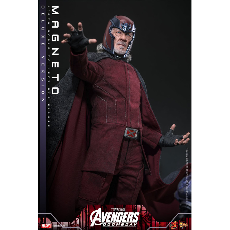 Hot Toys - Magneto Deluxe version MMS , escala 1/6 - Avengers: Doomsday