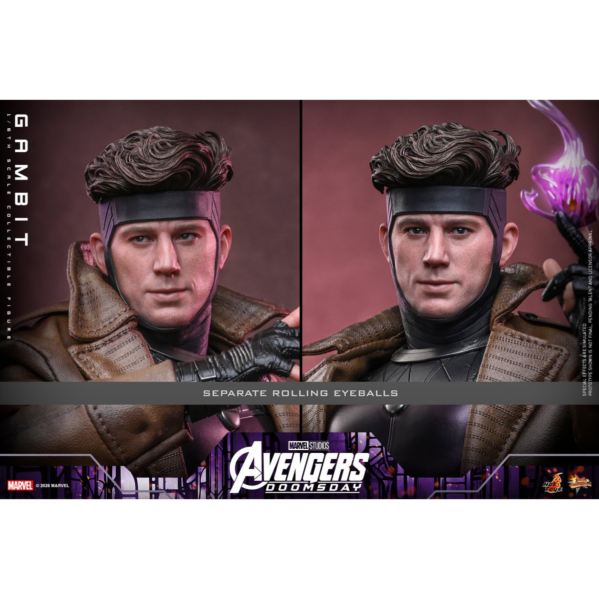 Hot Toys - Gambit MMS, escala 1/6 - Avengers: Doomsday