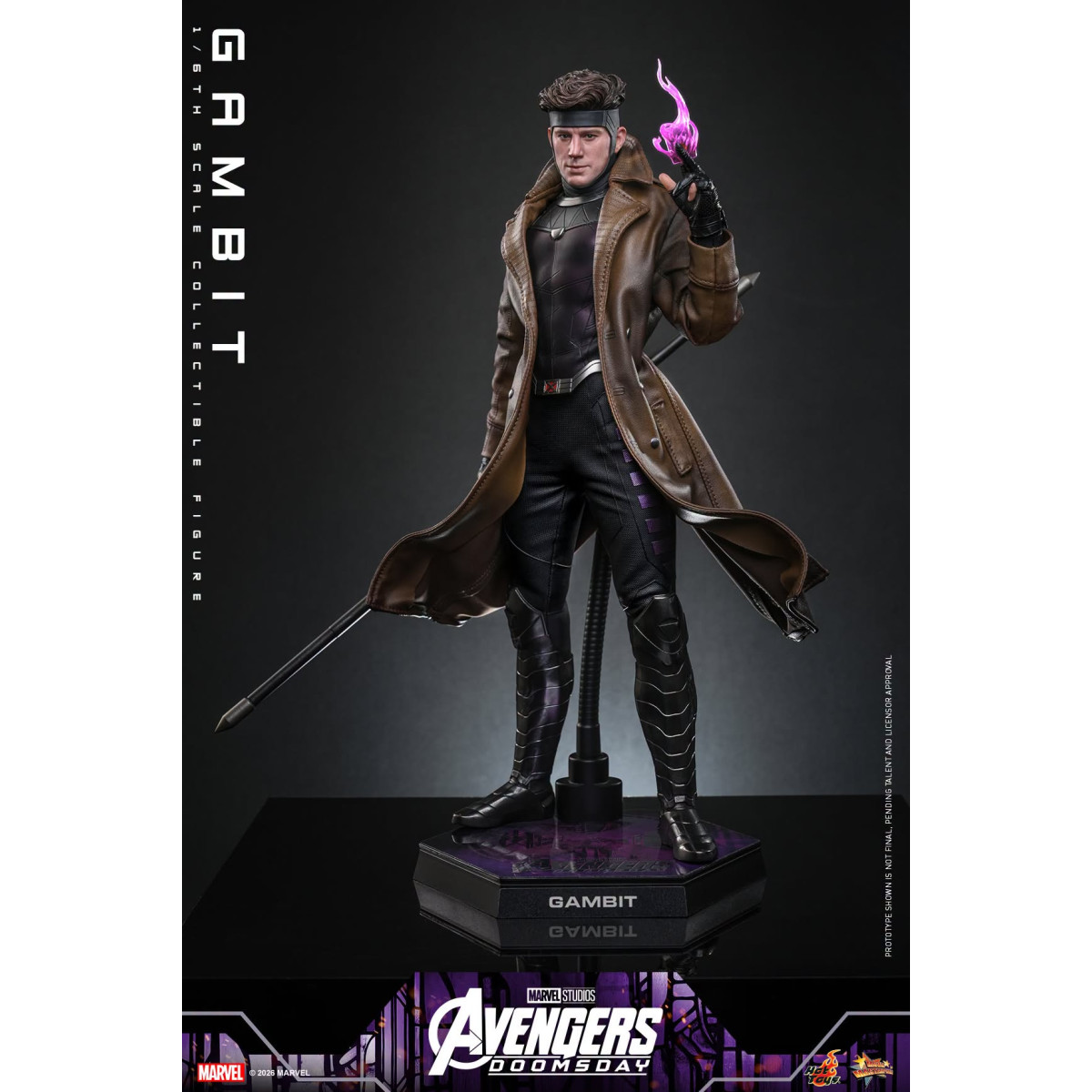 Hot Toys - Gambit MMS, escala 1/6 - Avengers: Doomsday