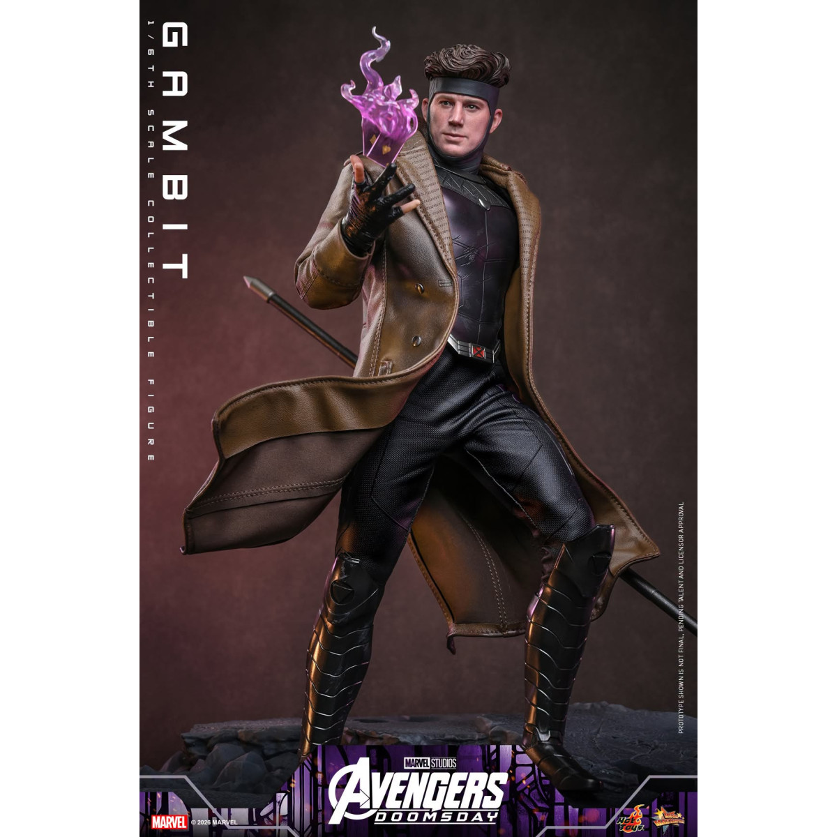 Hot Toys - Gambit MMS, escala 1/6 - Avengers: Doomsday