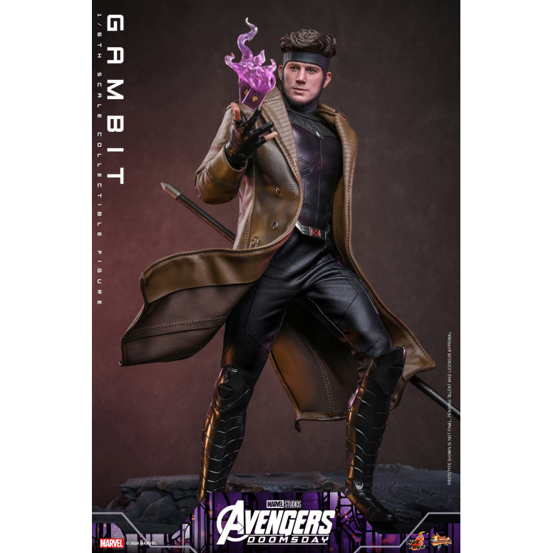 Hot Toys - Gambit MMS, escala 1/6 - Avengers: Doomsday