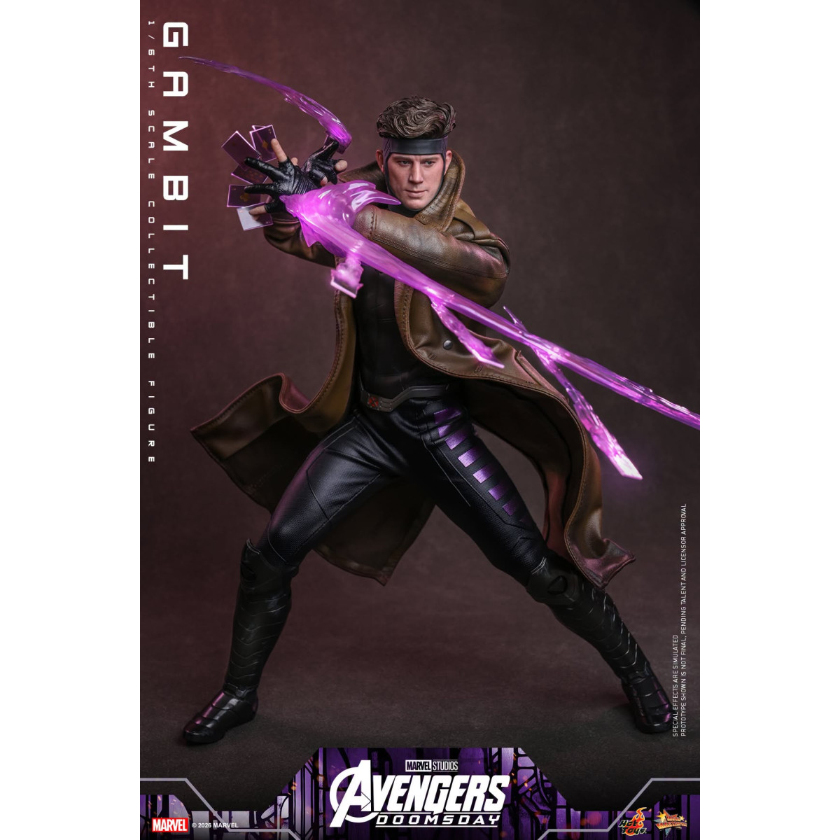 Hot Toys - Gambit MMS, escala 1/6 - Avengers: Doomsday