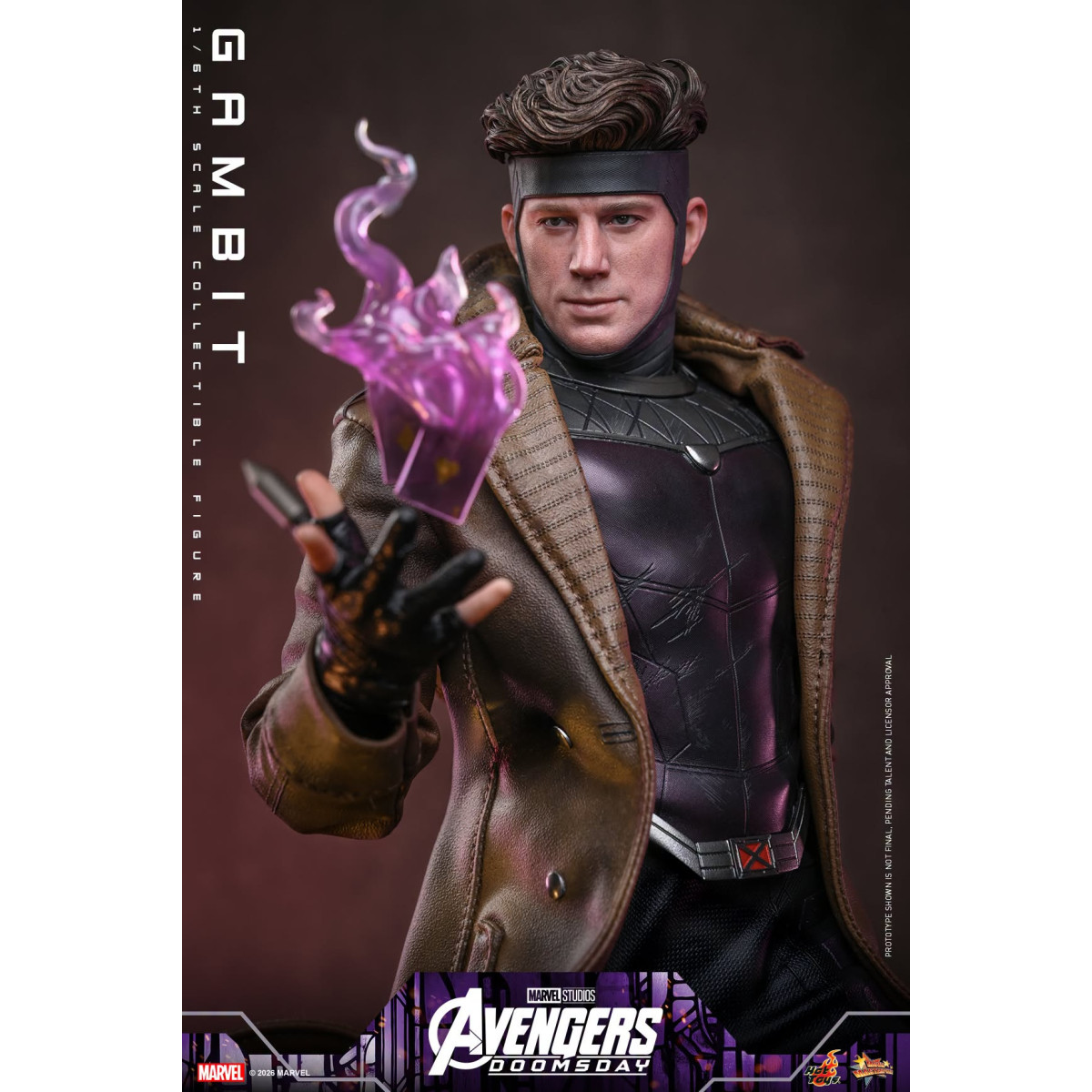 Hot Toys - Gambit MMS, escala 1/6 - Avengers: Doomsday