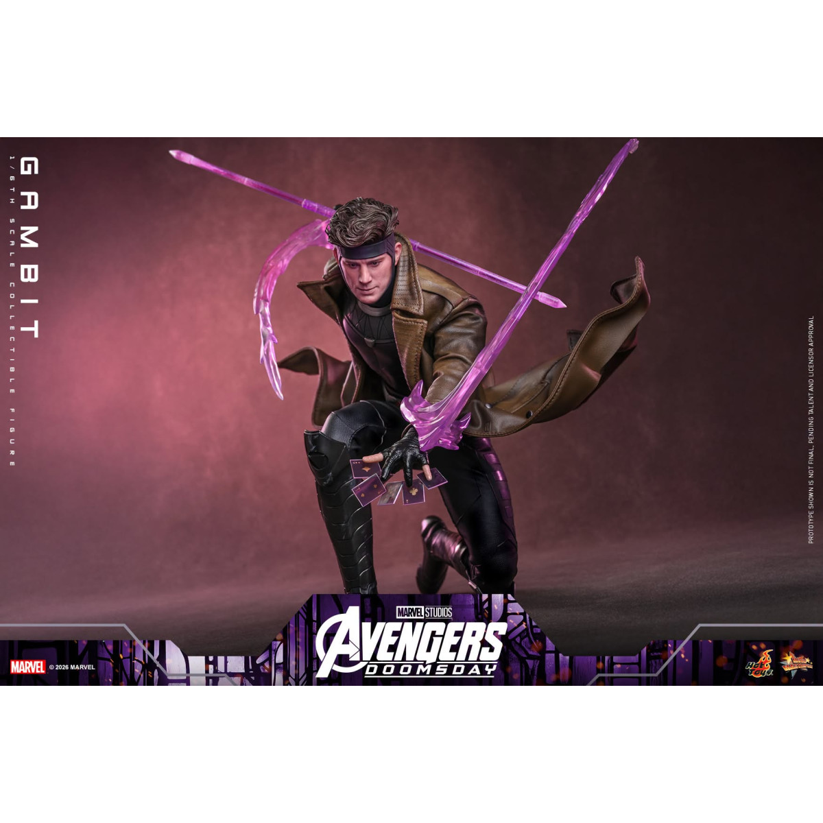 Hot Toys - Gambit MMS, escala 1/6 - Avengers: Doomsday