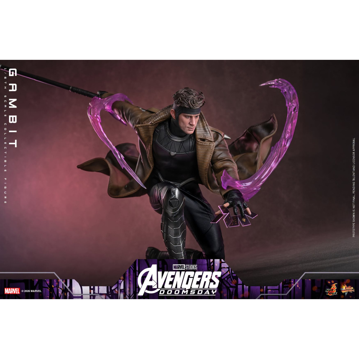 Hot Toys - Gambit MMS, escala 1/6 - Avengers: Doomsday