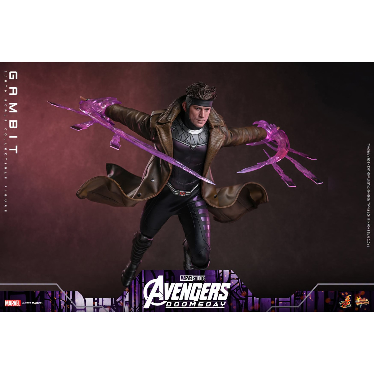 Hot Toys - Gambit MMS, escala 1/6 - Avengers: Doomsday