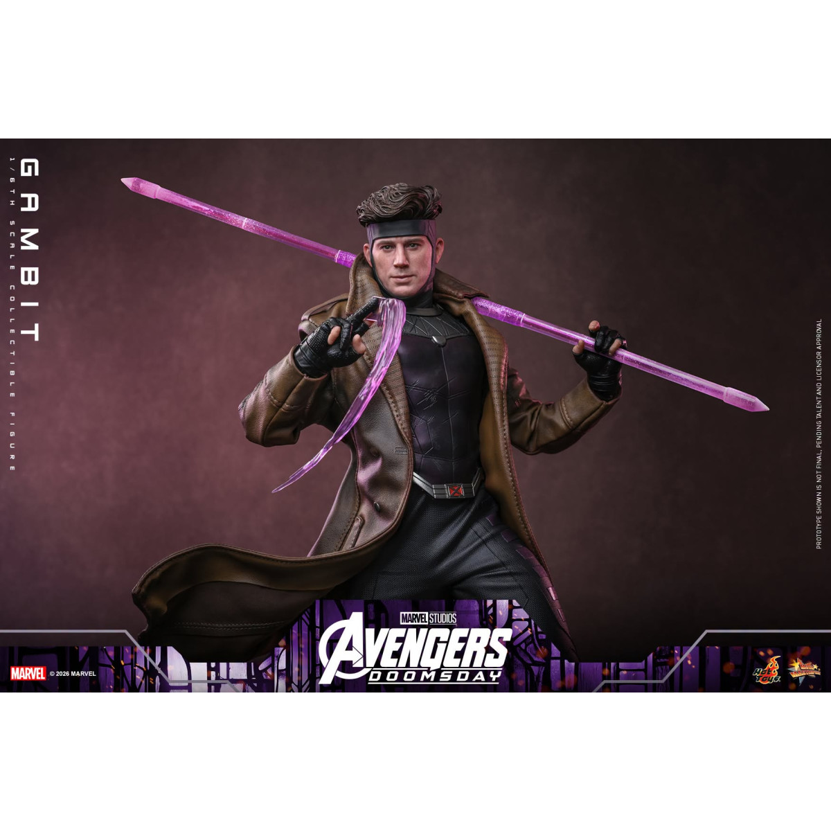 Hot Toys - Gambit MMS, escala 1/6 - Avengers: Doomsday