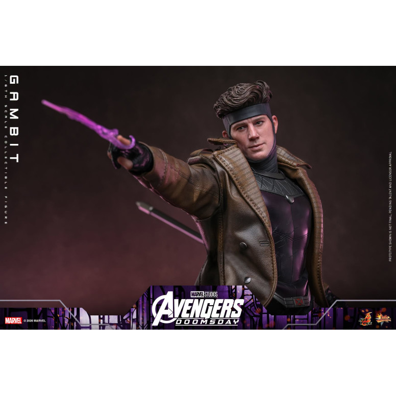 Hot Toys - Gambit MMS, escala 1/6 - Avengers: Doomsday
