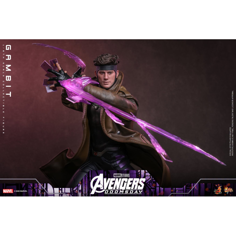 Hot Toys - Gambit MMS, escala 1/6 - Avengers: Doomsday