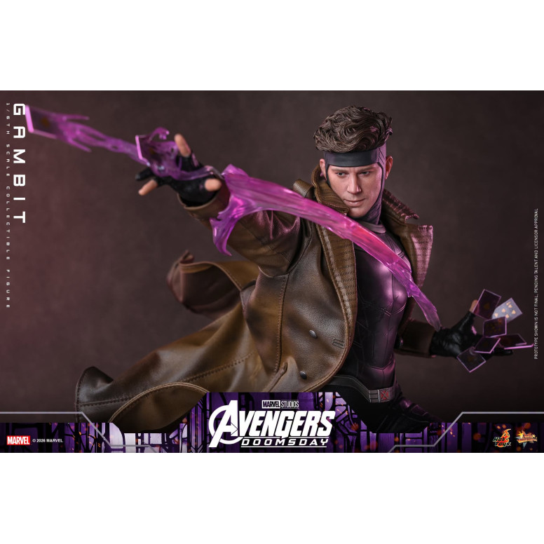Hot Toys - Gambit MMS, escala 1/6 - Avengers: Doomsday